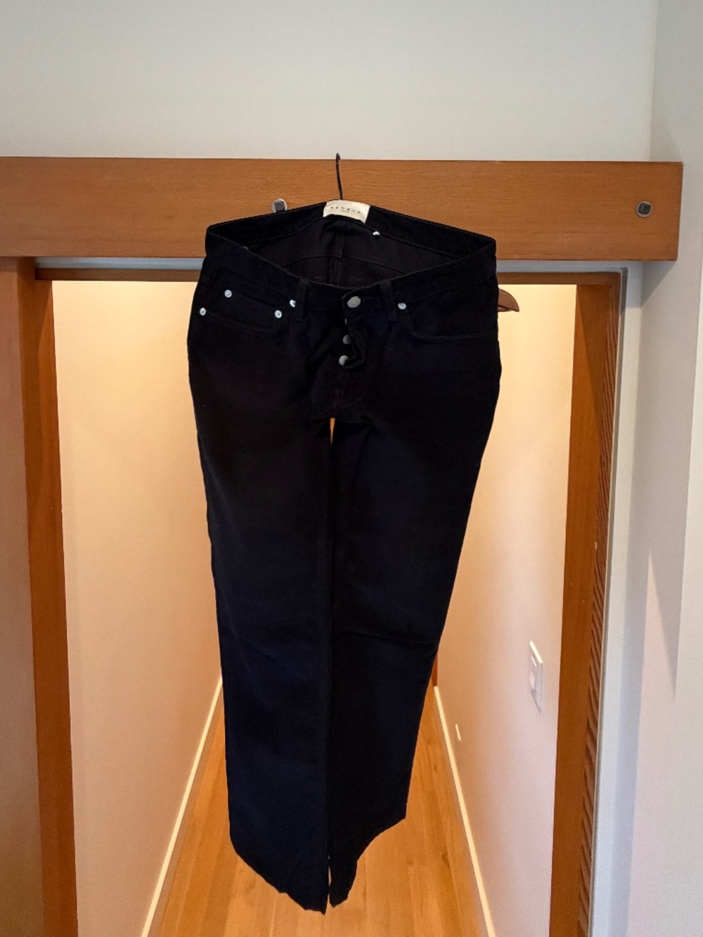 SANDRO BLUE CORDUROY PANTS